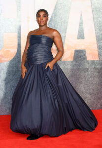 Lashana Lynch Wore Lurline To 'The Day Of The Jackal' London Premiere