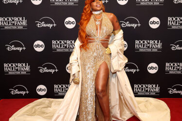 ary J. Blige attends the 2024 Rock & Roll Hall Of Fame Induction Ceremony