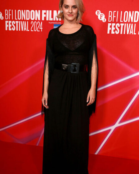 Noémie Merlant Wore Louis Vuitton To 'The Balconettes' London Film Festival Screening