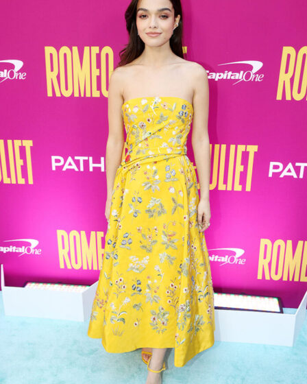 Rachel Zegler Wore Dior Haute Couture To The Opening Night Of 'Romeo + Juliet'