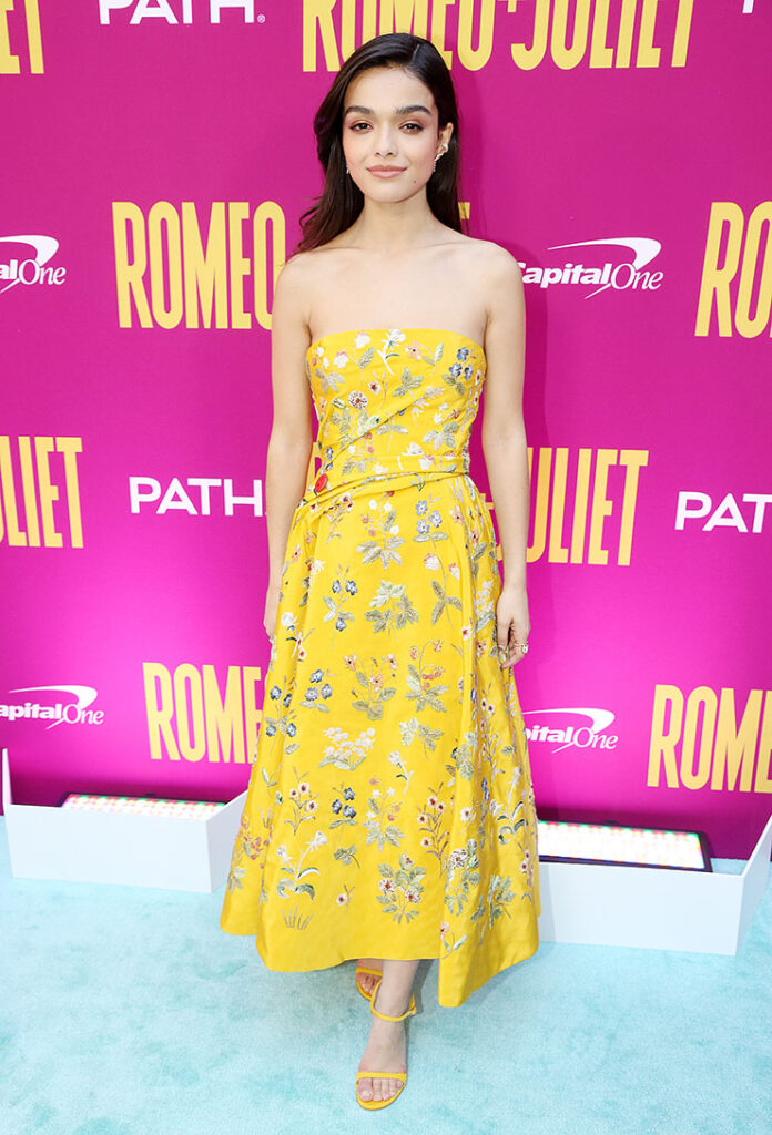 Rachel Zegler Wore Dior Haute Couture To The Opening Night Of 'Romeo + Juliet'