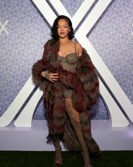 Rihanna Celebrates Savage x Fenty Lavish Lace Debut at Nordstrom