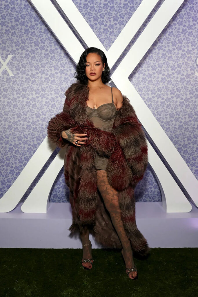 Rihanna Celebrates Savage x Fenty Lavish Lace Debut at Nordstrom