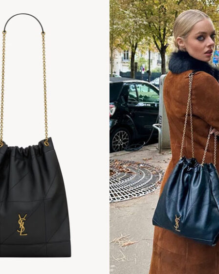 Samara Weaving's Saint Laurent Jamie 4.3 Pochon