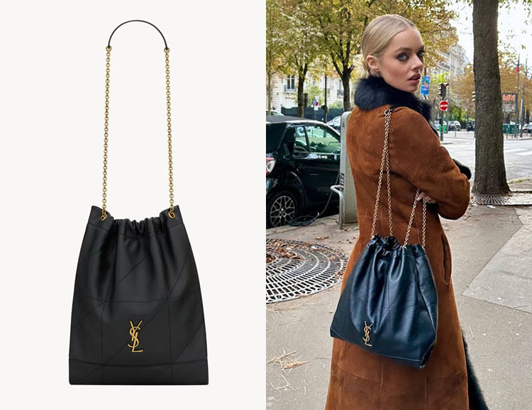 Samara Weaving's Saint Laurent Jamie 4.3 Pochon