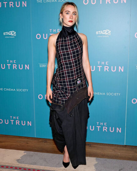 Saoirse Ronan Wore Hodakova To 'The Outrun' New York Screening