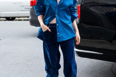 Saoirse Ronan is seen arriving at 92NY