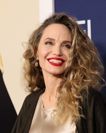 Angelina Jolie attends the 2024 AFI Fest premiere of "Maria" at TCL Chinese Theatre on October 26, 2024 in Hollywood, California.