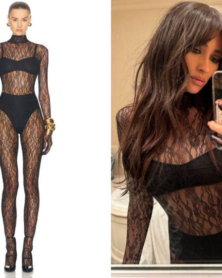 Shay Mitchell's The New Arrivals by Ilkyaz Ozel Circe Jumpsuit