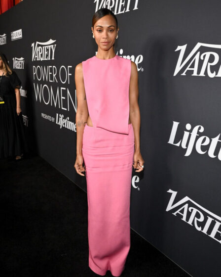 Zoe Saldana Wore Emilia Wickstead To Variety's 2024 Power Of Women Event