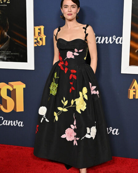 Zoey Deutch Wore Oscar de la Renta To The 'Juror #2' LA Premiere