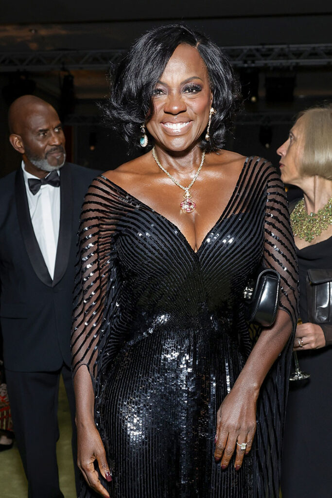  Viola Davis, wearing Gucci, attends the 2024 LACMA Art+Film Gala,