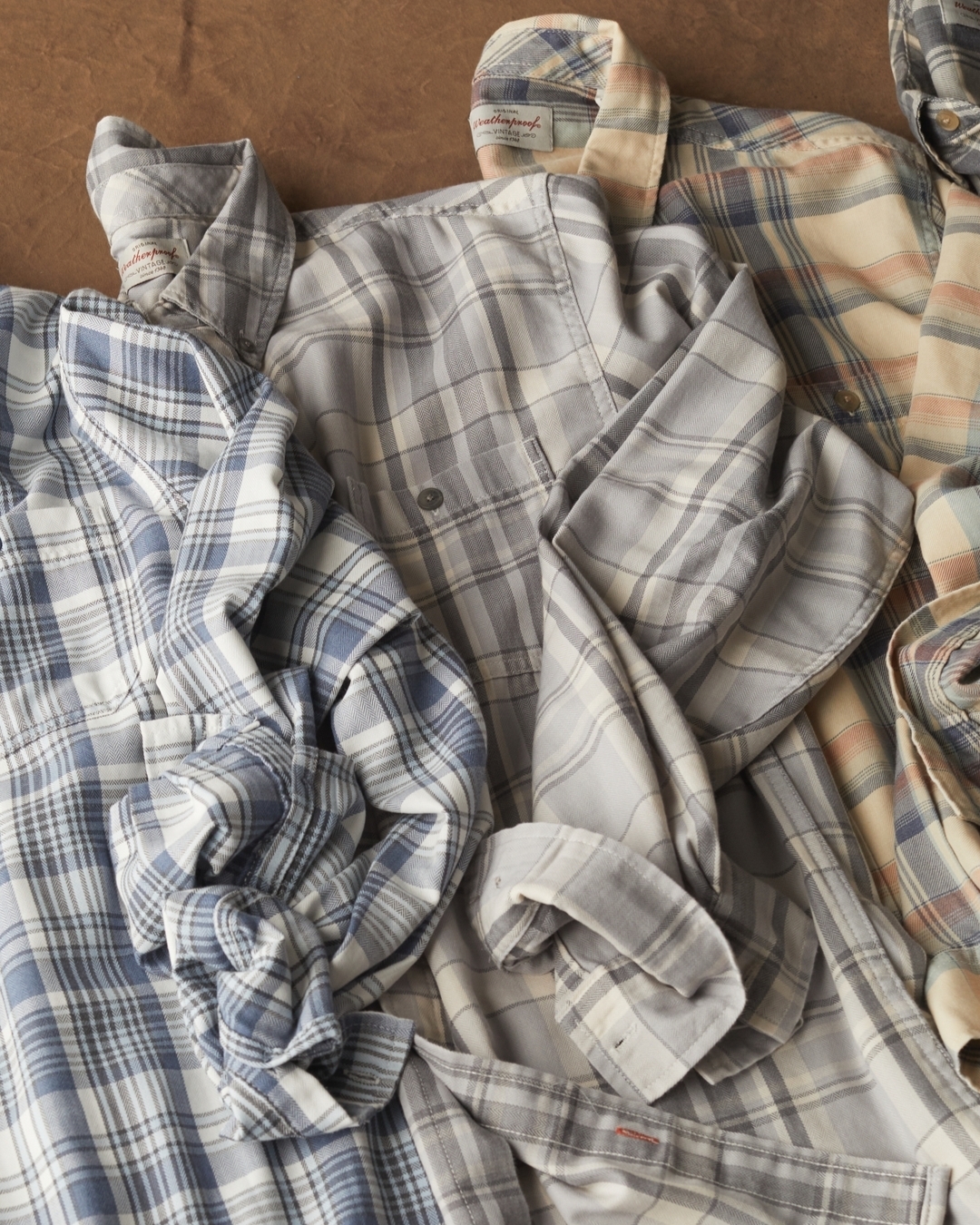 a collection of casual shirts by Weatherproof Vintage