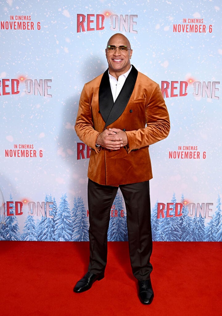 Dwayne Johnson aka The Rock attends the "Red One" Fan Screening Event 