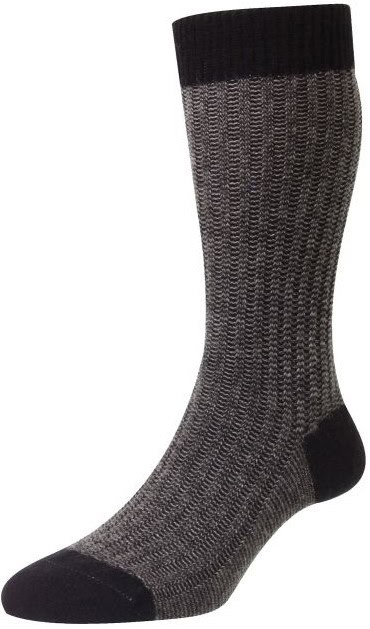 Pantherella Moreton Feeder Stripe Cashmere Men's Socks: best cashmere socks for men