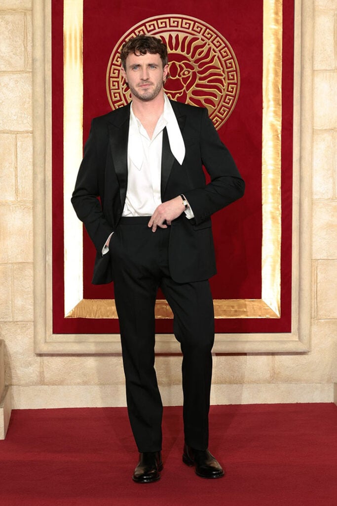 Paul Mescal attends "Gladiator II" The Royal Film Performance and Global Premiere