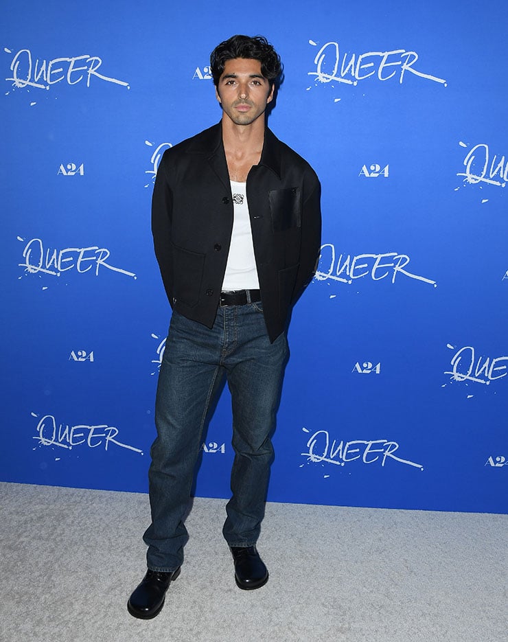 Taylor Zakhar Perez at the 'Queer' LA Premiere