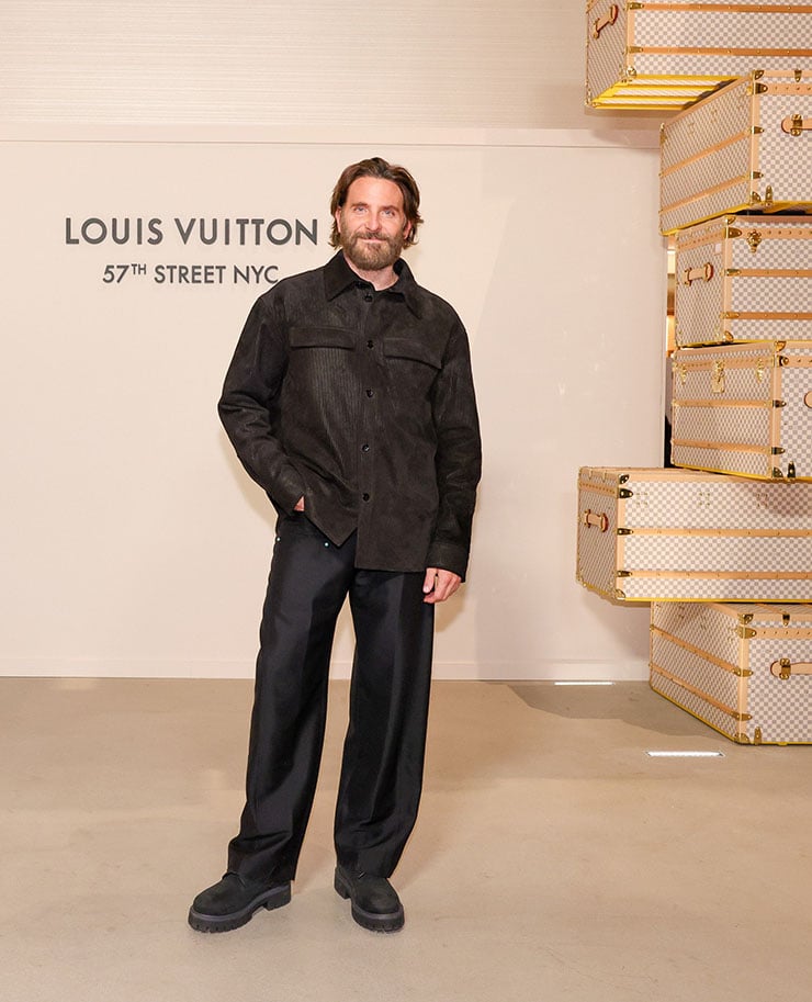 Bradley Cooper at the Unveiling of Louis Vuitton 57th Street NYC