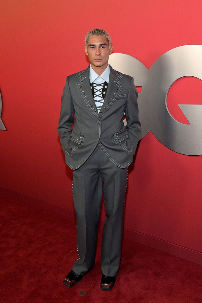 Evan Mock attends 2024 GQ Men Of The Year 