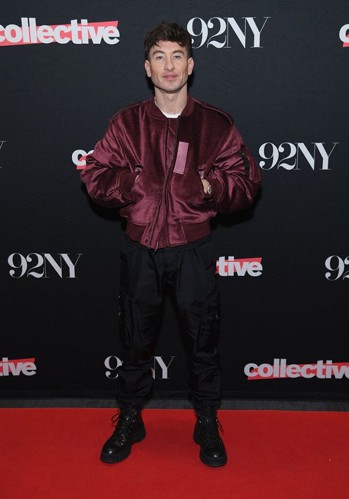 Barry Keoghan attends a conversation of the film "Bird" at 92NY 