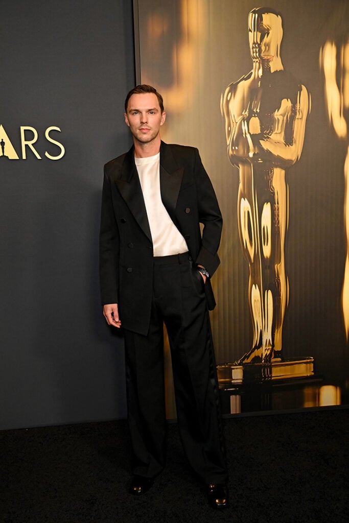 Nicholas Hoult at the 2024 Governors Awards