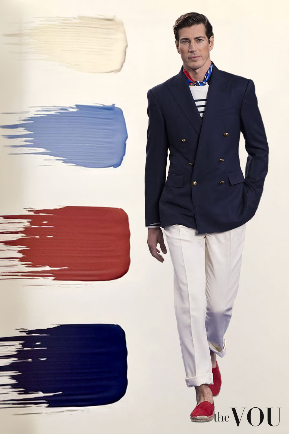 Nautical Preppy Colors Combination