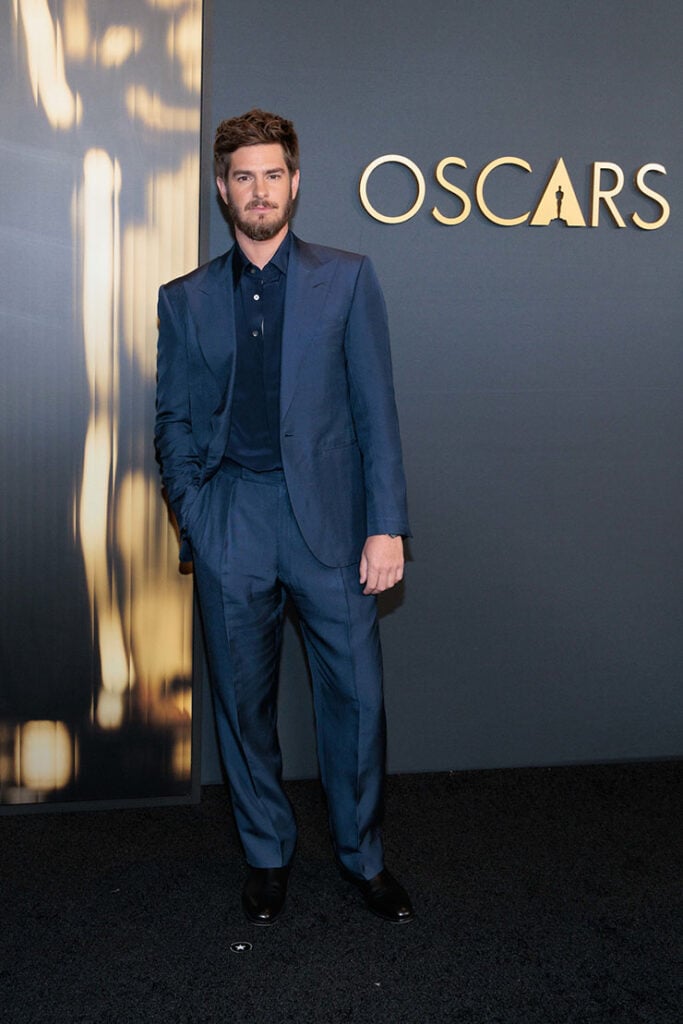 Andrew Garfield arrives at the 15th Governors Awards i