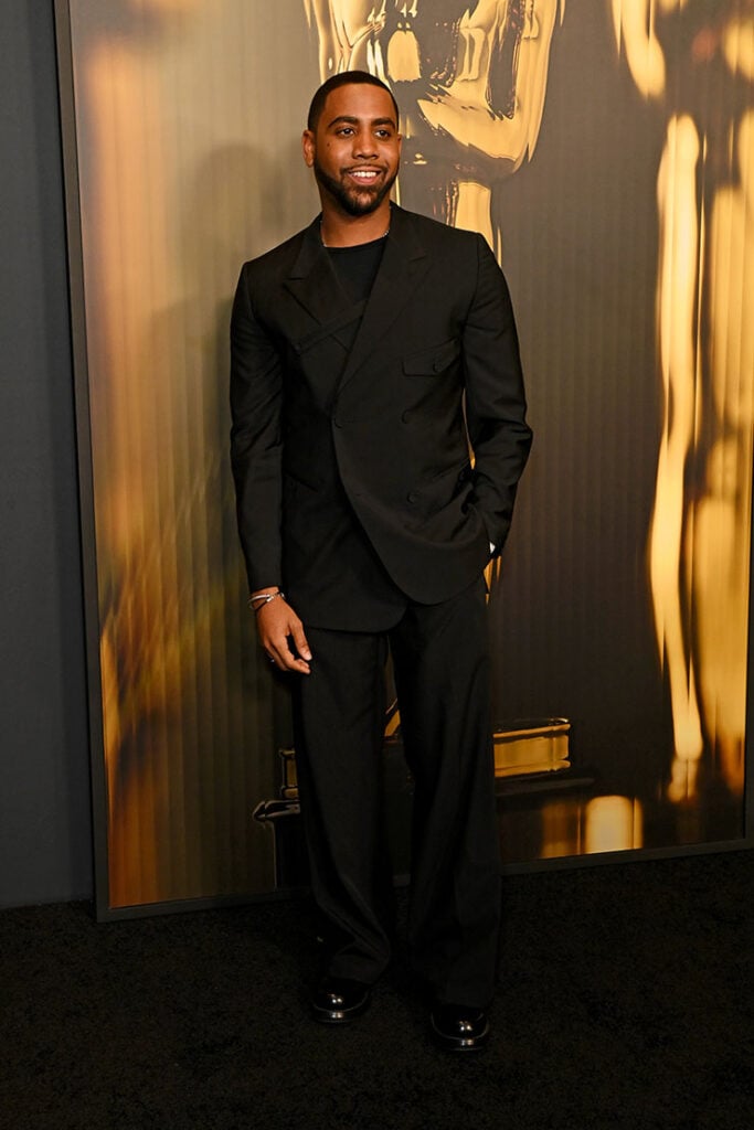 Jharrel Jerome attends the 2024 Governors Awards