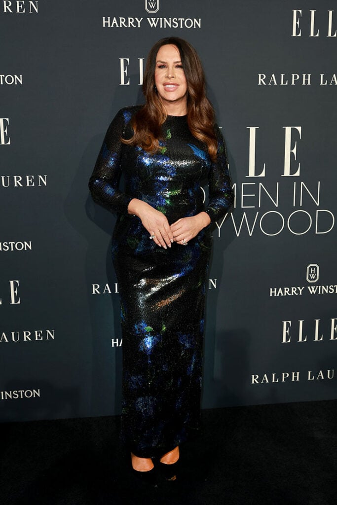 Karla Sofía Gascón attends ELLE's 2024 Women in Hollywood celebration