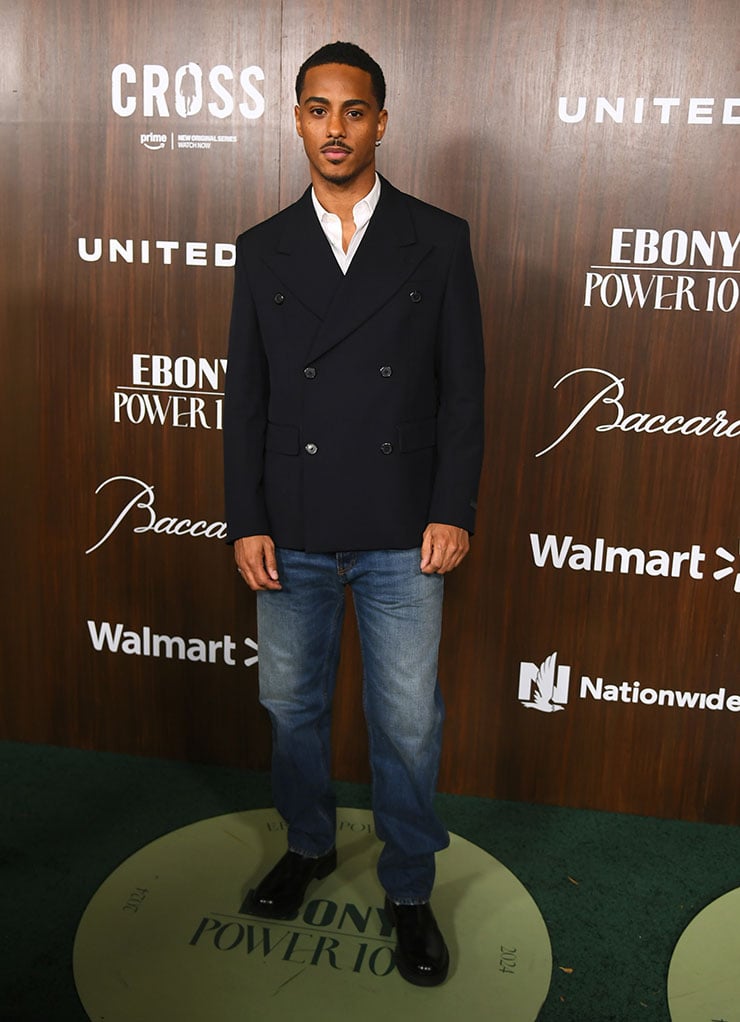 Keith Powers at the 2024 EBONY Power 100 Gala