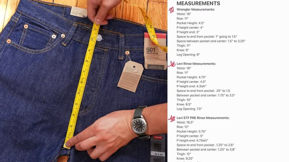 Measurements and Sizing