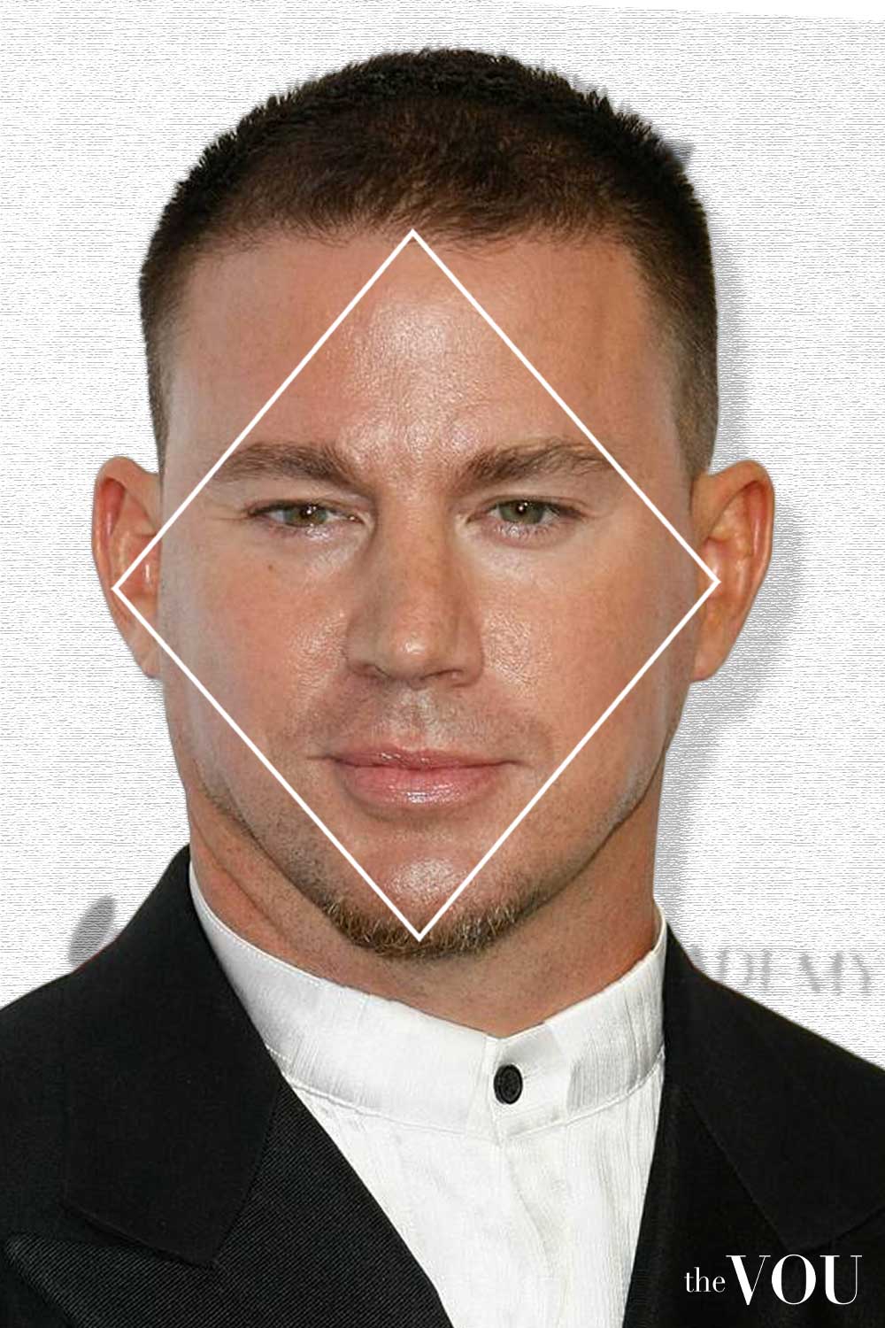 Buzz Cut Diamond Face Shape Channing Tatum