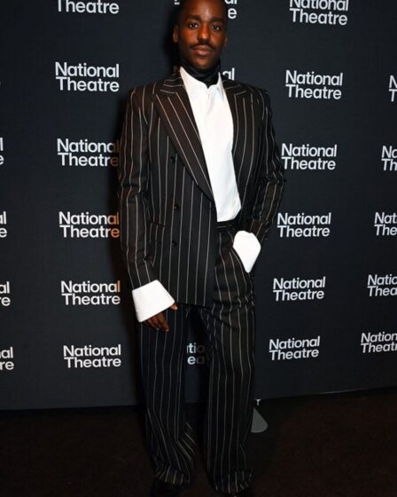 Ncuti Gatwa attends the press night after party for "The Importance of Being Earnest"