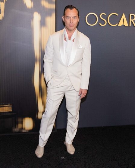 Jude Law arrives at the 15th Governors Awards