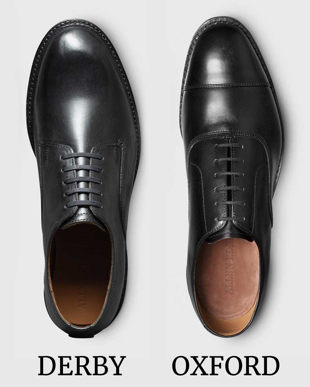 Allen Edmonds Derby vs Oxford Shoes