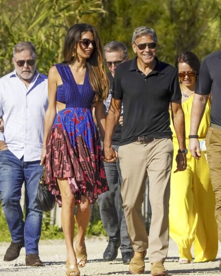 George Clooney and his wife Amal enjoyed a romantic weekend getaway in Saint-Tropez