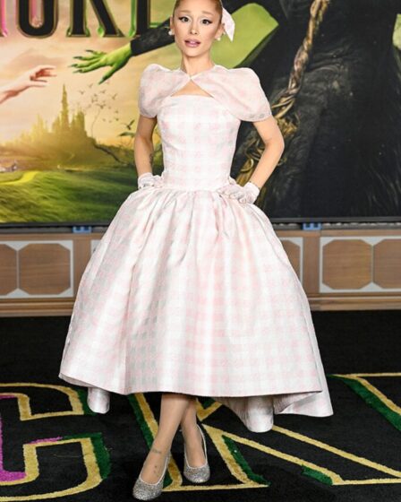 Ariana Grande Wore Thom Browne To The 'Wicked' LA Premiere