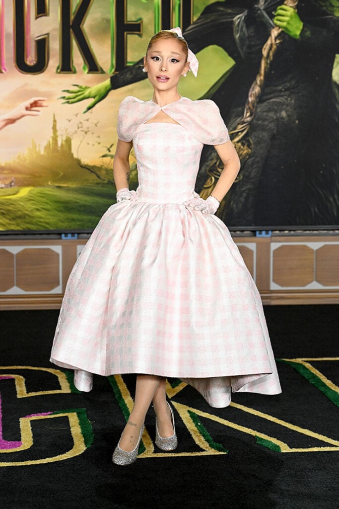 Ariana Grande Wore Thom Browne To The 'Wicked' LA Premiere