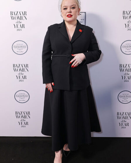 Nicola Coughlan attends the 2024 Harper's Bazaar Women of the Year Awards