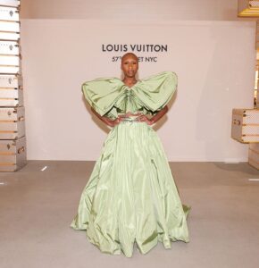 Cynthia Erivo at the Unveiling of Louis Vuitton 57th Street NYC