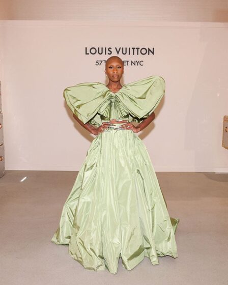 Cynthia Erivo at the Unveiling of Louis Vuitton 57th Street NYC