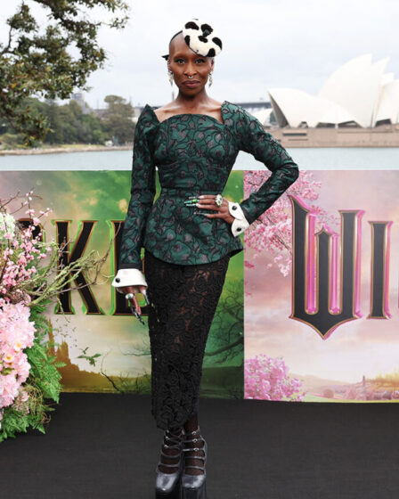 Cynthia Erivo brings bold elegance to 'Wicked' Sydney Photocall