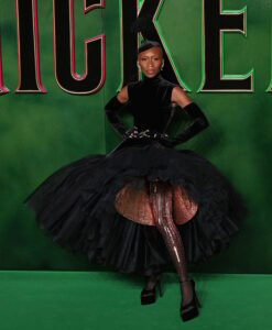 Cynthia Erivo Wore Schiaparelli Haute Couture To The 'Wicked' London Premiere