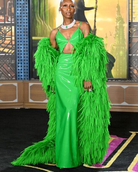 Cynthia Erivo Wore Louis Vuitton To The 'Wicked' LA Premiere