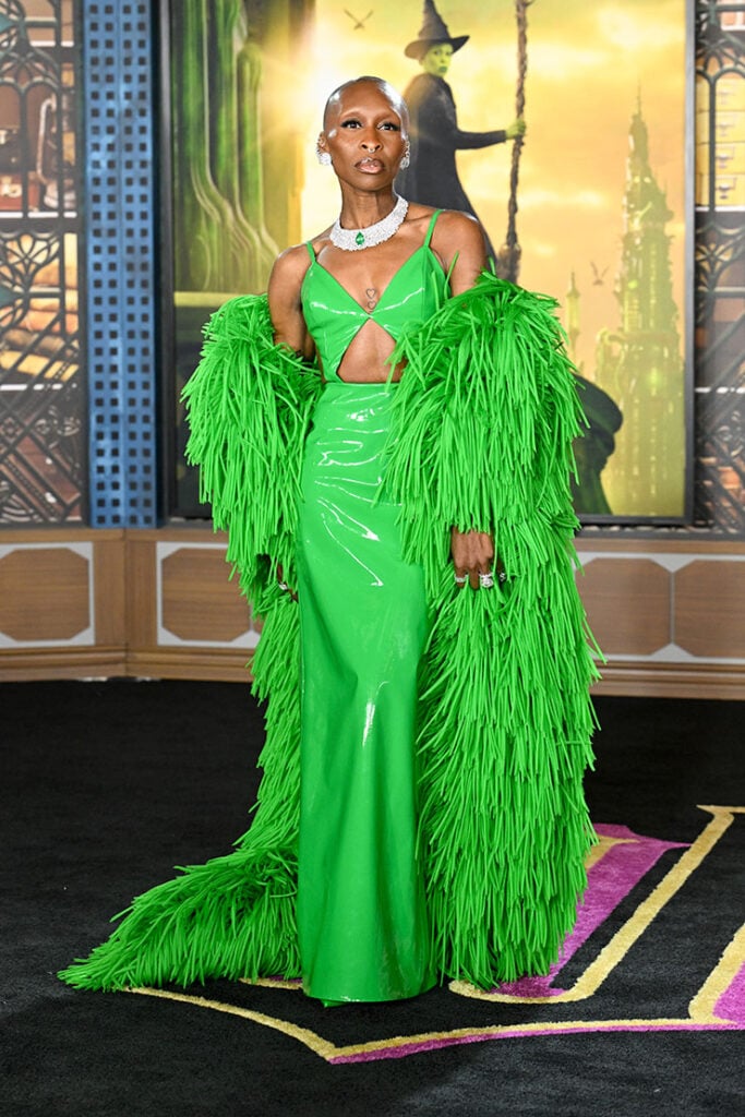 Cynthia Erivo Wore Louis Vuitton To The 'Wicked' LA Premiere