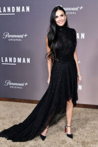 Demi Moore Wore McQueen To The 'Landman' LA Premiere