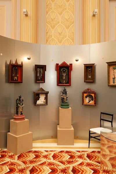 Gabrielle Greiss's booth at the inaugural Joya fair in Monaco.