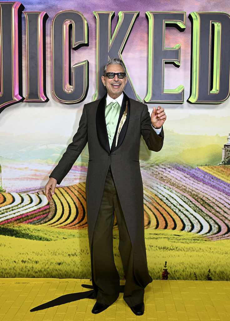 Jeff Goldblum attends the "Journey Through Oz" Tour to celebrate the Australian premiere of "Wicked"