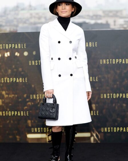 Jennifer Lopez Wore Dior To The 'Unstoppable' London Photocall