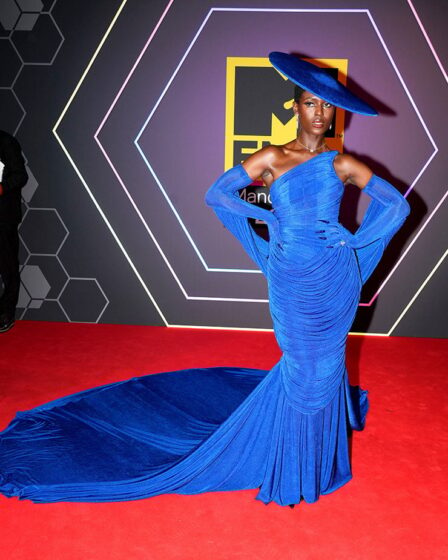 Jodie Turner-Smith Wore Robert Wun Couture To The 2024 MTV EMAs